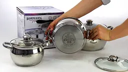 Набір посуду Bohmann BH-0514 (6 предметів)