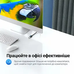 Кабель-подовжувач Vention CBHBF USB 3.0 Type-A 1 м чорний (CBHBF) - мініатюра 12