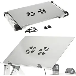 Столик для ноутбука UFT Light Fan Silver 19 - мініатюра 4
