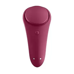 Кліторальний масажер для трусиків Satisfyer Sexy Secret 8.6 см бордовий - мініатюра 3