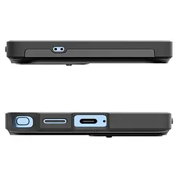 Чохол із захистом камери Spigen Optik Armor Black для Samsung Galaxy S25 Ultra (ACS08969) - мініатюра 5