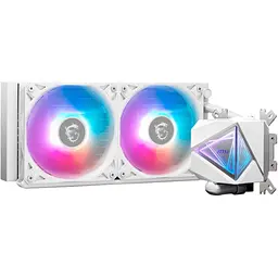 Система водяного охолодження MSI MAG CoreLiquid I240 White [149440] - мініатюра 2