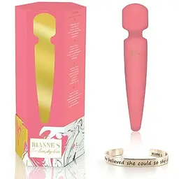 Вібромасажер Rianne S: Bella Mini Wand Coral - мініатюра 6