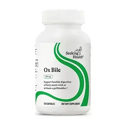 Вітамінно-мінеральний комплекс Seeking Health Бичача жовч, 125 мг, Ox Bile 125, 120 капсул (SKH52098)