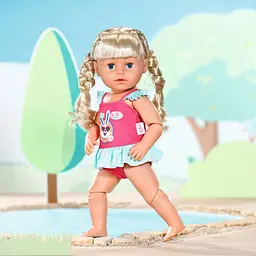 Одяг для ляльки Baby Born Яскравий купальник 43 см (833636-2) - мініатюра 5