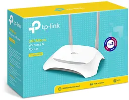 Маршрутизатор WiFi 4 роутер до 300 Мбіт/с N300 TP-LINK TL-WR840N - мініатюра 3