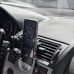 Автотримач магнітний Baseus Magnetic Air Vent OS with cable clip (C40141201113-00) Black - мініатюра 7
