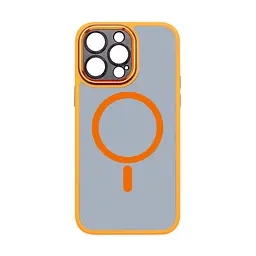 Чехол для Apple iPhone 14 Pro Max, Unit MagSafe SE, оранжевый, с защитой камеры, магсейф, противоударный, магнитный, панель-накладка с MagSafe, с поддержкой беспроводной зарядки, TPU+PC, защита всего корпуса, ударопрочный, ArmorStandart (ARM75376)