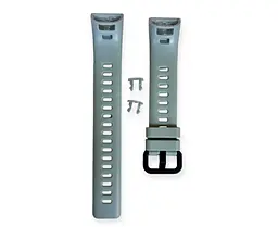Силіконовий ремінець Primo для фітнес-браслета Huawei Honor Band 4/5 Grey - мініатюра 3
