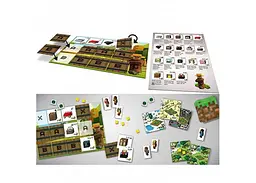 Настільна гра Ravensburger Майнкрафт: Будівельники та Біоми. Фермерський ринок (Minecraft - Builders & Biomes Farmers Market expansion) (англ.) (PS136) - мініатюра 4