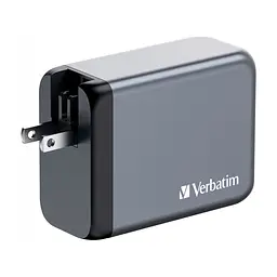 Зарядний пристрій Verbatim GaN 200 W 4 ports (2xUSB-C-100 W,USB-C-65 W /USB-A -3.0) (32204) - мініатюра 4