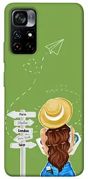 Чохол Demsky Travel girl для Xiaomi Poco M4 Pro 5G