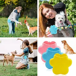 Силіконова сумка для ласощів Paw Shaped Silicone Pet Treat Pouch - мініатюра 7