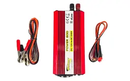 Інвертор Bottari Power-600 12В 220В 600W автомобільний - мініатюра 3