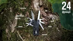 Мультитул Ganzo Multi Tool (G204), Чорний - мініатюра 15