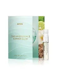 Листівка з пробним зразком Incandessence Summer Glow парфумована вода для неї Avon, 0,6 мл - мініатюра 1