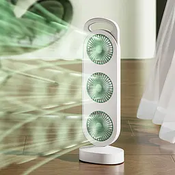 Вентилятор Epik Three Head Fan Green [137278] - мініатюра 3
