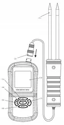 Вологомір зерна 5-30% (8 типів зернових) BENETECH GM640 - мініатюра 6