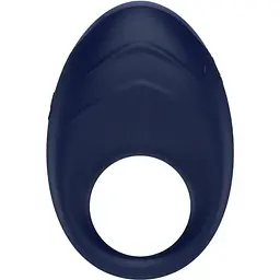 Віброкільце Dreamtoys Glam Vibrating Cockring 7 см синій
