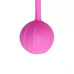 Вагінальні кульки Easytoys Vertical Ribbed Geisha рожеві - мініатюра 2