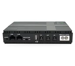 UPS ДБЖ для роутера PON/POE, 5/9/12V Voltronic UPS18-DC 18Вт 10400mAh - мініатюра 2