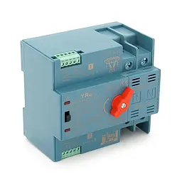 Автомат введення резерву (АВР) YRO YRQ2PC-125 двополюсний, 220V/125A на DIN-рейку