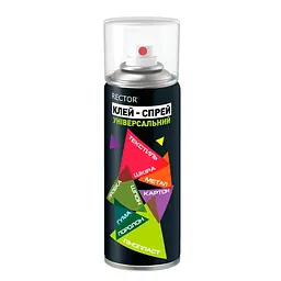 Клей аерозольний RECTOR універсальний 200 мл. 000024107 - мініатюра 1
