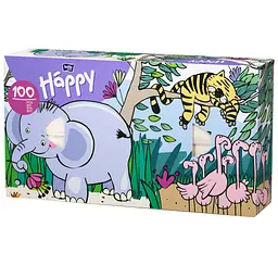 Носовички двошарові Bella Baby Happy, в асортименті, 100 шт. - мініатюра 2