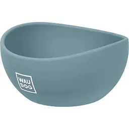 Миска для котів та малих порід собак Waudog Silicone, 250 мл, сіра - мініатюра 2