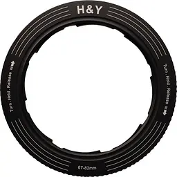 H&Y REVORING 67-82mm Variable Adapter for 82mm Filters
