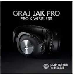Ігрові навушники Logitech G PRO X Wireless Lightspeed для ПК чорні (981-000907) 981-000907 - мініатюра 2