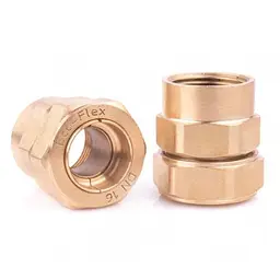 Муфта з'єднувальна для металорукава Eco-Flex DN16х3/4" ВР (CF0162F) 30412 - мініатюра 3