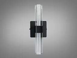 Бра настінне LED Diasha 9152-A BK Чудове, 6W, 330 лм, 220V, чорний, акриловий плафон, для кабінету, коридору, спальні, кухні - мініатюра 4