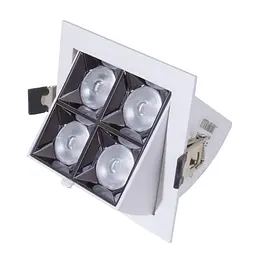 Світильник накладний Brille поворотний LED HDL-DT 204/4*5W NW WH 36-307 - мініатюра 9