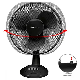 Вентилятор Clatronic VL 3602 Black - мініатюра 4