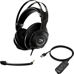 Гарнітура ігрова HyperX Cloud Revolver 3.5 мм/USB Black (HHSR1-AH-GM/G) - мініатюра 7