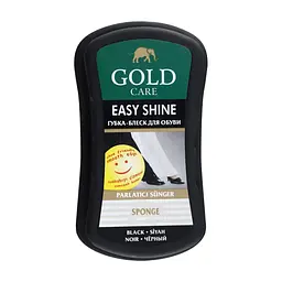 Губка для взуття GoldCare Блиск Чорна (8697704020636)