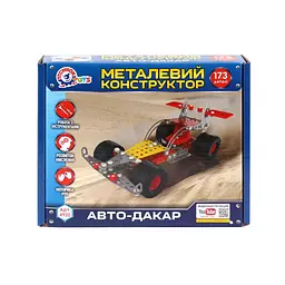 Дитячий Конструктор металевий "Авто-Дакар" ТехноК 4920TXK, 173 деталі - мініатюра 3