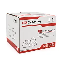 5MП Купольна вулична/внутр камера з мікрофоном GW IPC51D4MP30 2.8mm POE LED Підсвічування - мініатюра 2