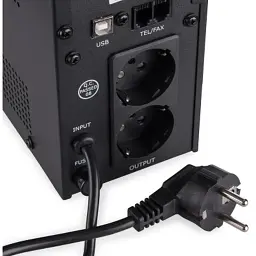 Пристрій безперебійного живлення Vinga LED 800VA metal case with USB (VPE-800MU) - мініатюра 10