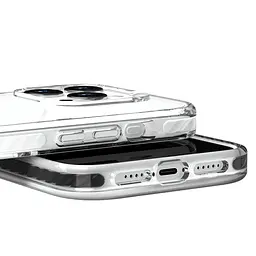Чехол Vokamo для iPhone 15 Pro с магнитом MagSafe Smult Black - мініатюра 5