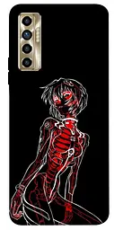 TPU чохол Demsky Rei skeleton для TECNO Camon 17P