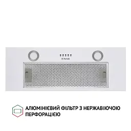 Витяжка повновбудована Perfelli BI 7652 WH 1000 LED - мініатюра 2