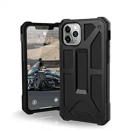 Чохол протиударний UAG Monarch (Original) для iPhone 11 Pro Max (6.5") Black - мініатюра 3