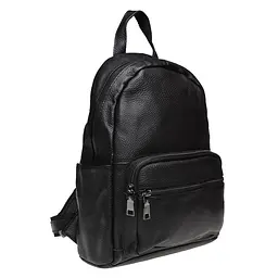 Шкіряний жіночий рюкзак Keizer K110086-black - мініатюра 2