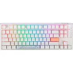 Клавіатура Ducky One 3 TKL Cherry MX Blue RGB White (DKON2187ST-CUAPXPWWWSC1) UA [128815]