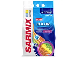 Пральний порошок SARMIX 2,1 кг авт/руч Active Color