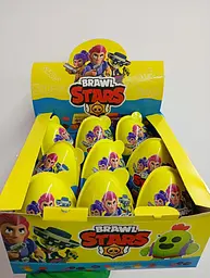 Яйце сюрприз Brawl Stars шоколадне яйце з іграшкою 9шт