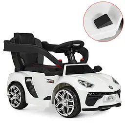 Дитячий електромобіль Bambi M 3591L-1 каталка-толокар - мініатюра 6