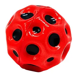 Антигравітаційний м'яч Like Sun Gravity Ball 7 см силіконовий м'яч-стрибунець антистрес для дітей і дорослих червоний (SKU-191.1)